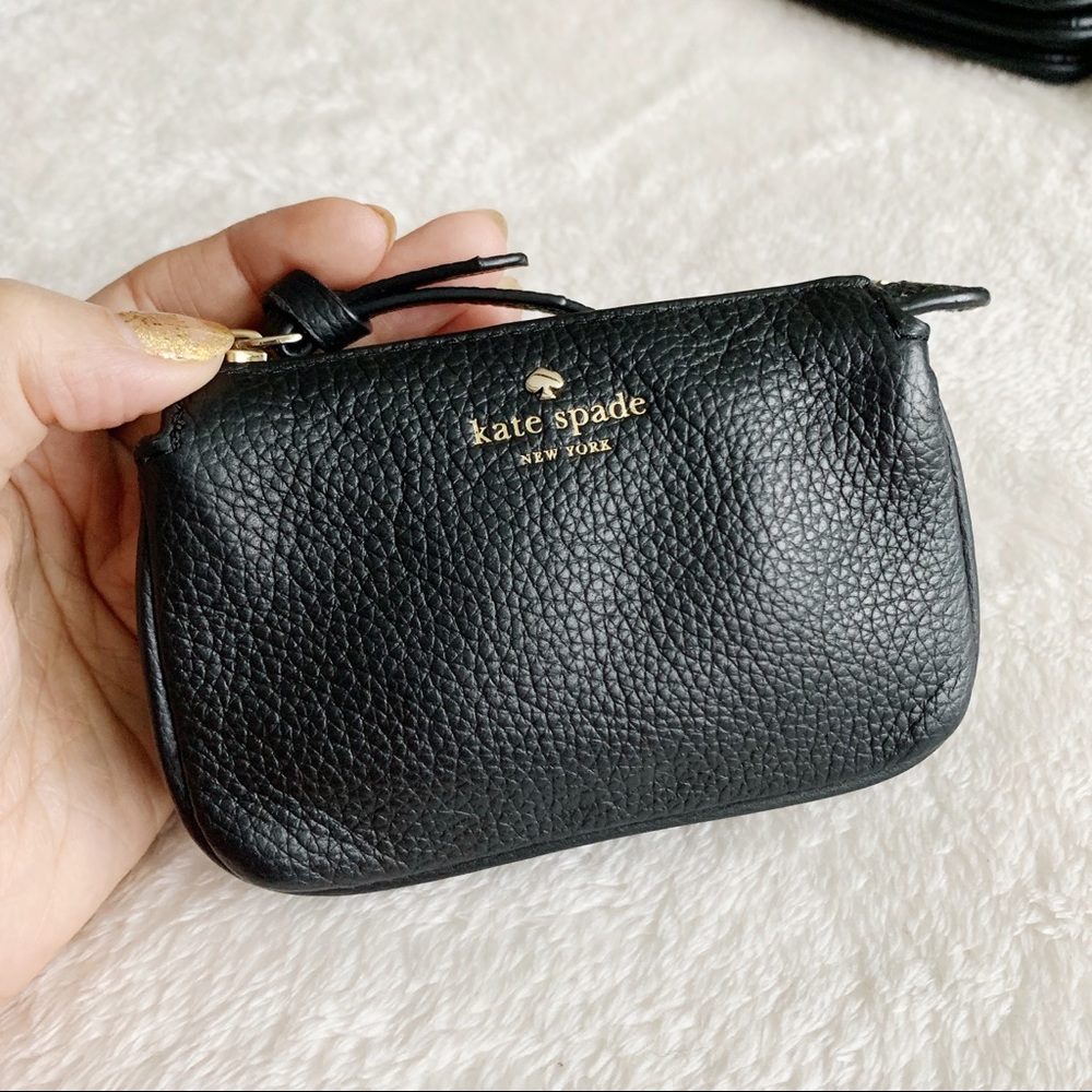 NWOT Kate Spade Mini Natasha Zip Card Coin Wallet